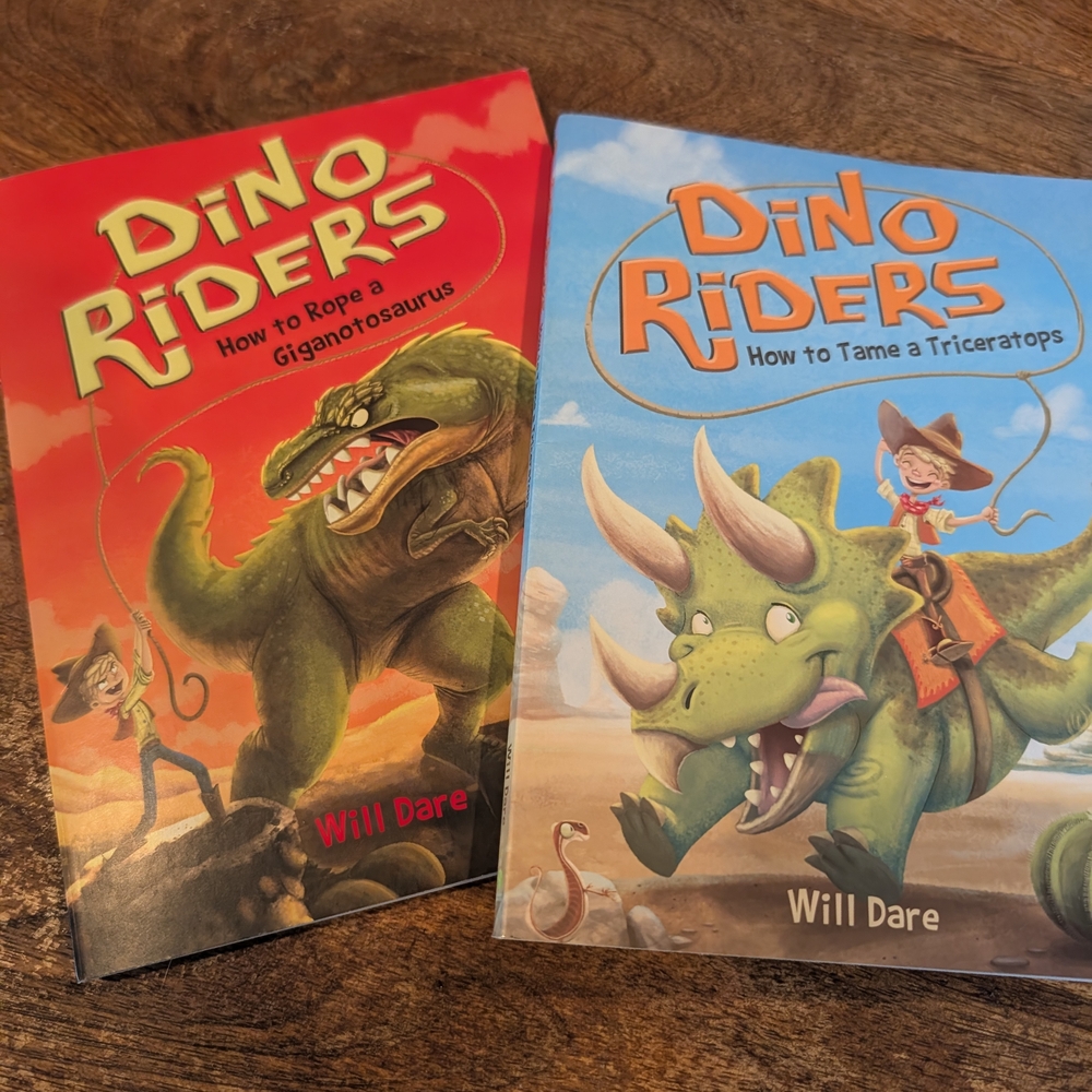 Dino Riders Book Set